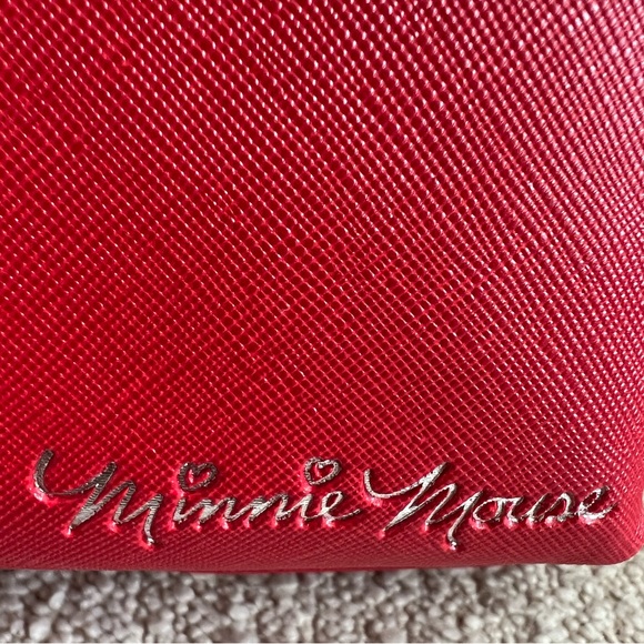 NEW!!! Disney Parks Loungefly Mini Backpack - Minnie Mouse - Red Sequin Bow - Picture 4 of 6